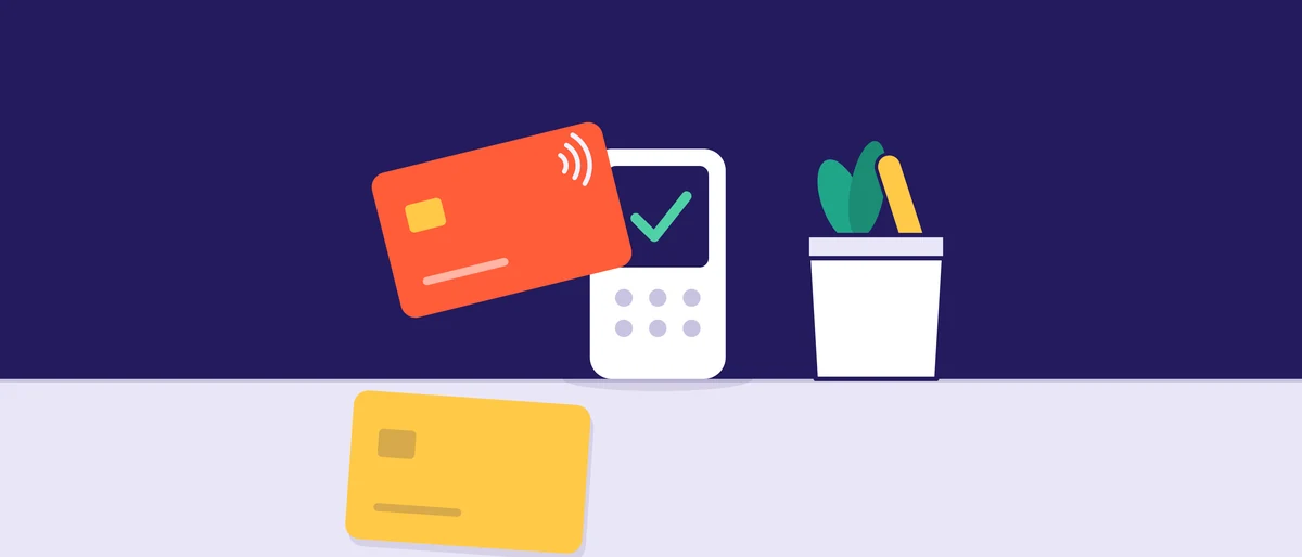 A card taps a card reader and the payment goes through
